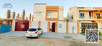 Own a luxury villa in Al Amerah Ajman with spacious layout, ideal for living or investment, registra
