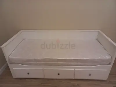 Charming White Baby Dresser/Couch with Storage