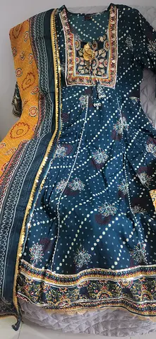 Medium size 3 piece pure cotton suit