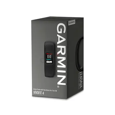 Garmin Small/Medium Vivofit 4 Activity Tracker - Black