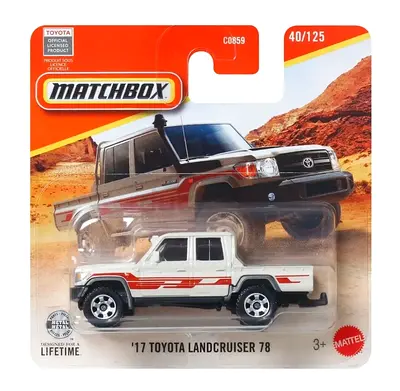 Matchbox 17 Toyota Landcruiser 78 Diecast Model