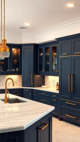 Kitchen cabinet-Kitchen cabinet with island custom made with warranty