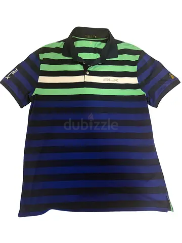 Stylish RLX Striped Polo Shirt