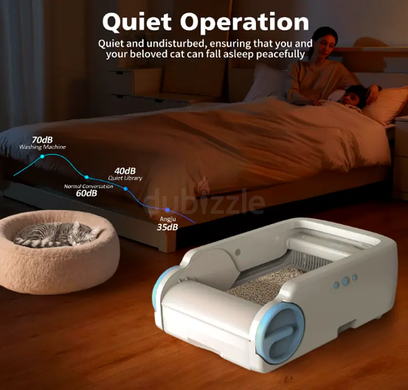 Automatic Self-Cleaning Cat Litter Tray with Smart Features65073399657090116