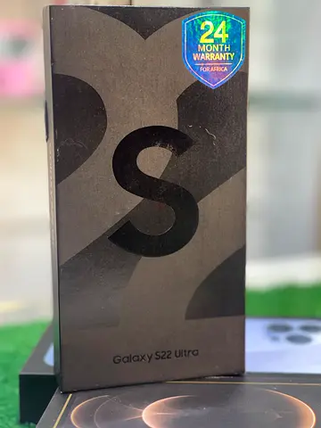 Samsung Galaxy S22 Ultra Brand New 12/256gb 1 year warranty free delivery UAE