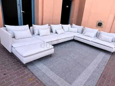 Great Condition Ikea Sodhremn U Shape Sofa Beige