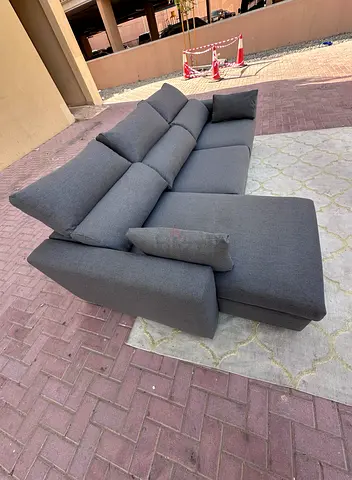 Almost brand new Ikea Eskelstuna Sofa Bed with Storage
