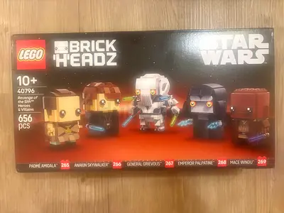 BARGAIN BRAND NEW LEGO 40796 STAR WARS REVENGE OF THE SITH HEROES AND VILLAINS BRICKHEADZ
