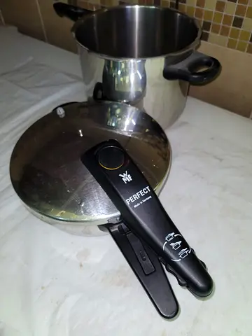 1600 dhs WMF Perfect Pressure Cooker set gone cheap