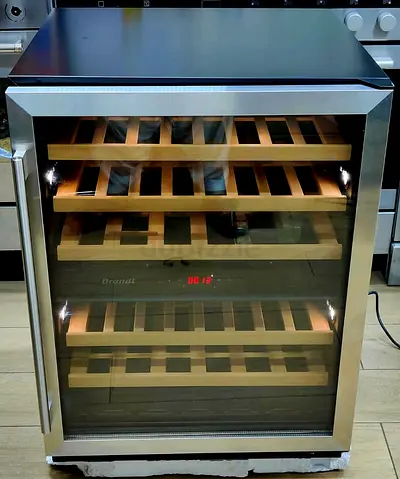 Brandt wine fridge brand new stock beverage cooler dual zone temperature