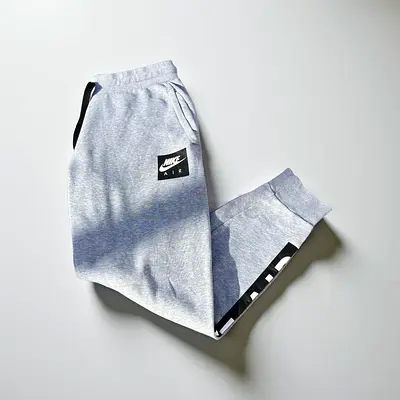 Authentic Nike Air Fleece Joggers - Grey | Size M (Fits Large)