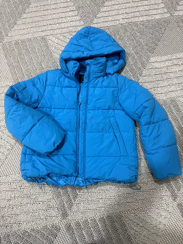 Light Blue Puffer Jacket