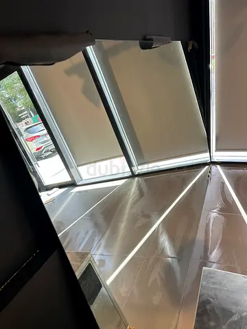 Frameless Mirror: 2.5 meters × 1.5 meters