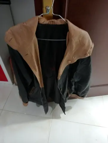 Stylish Black and Tan Jacket