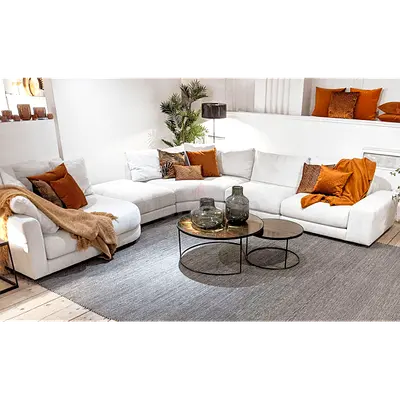 Olta stone U shape sofa