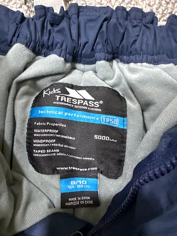 Kids Waterproof Outdoor Pants - Trespass ski pants
