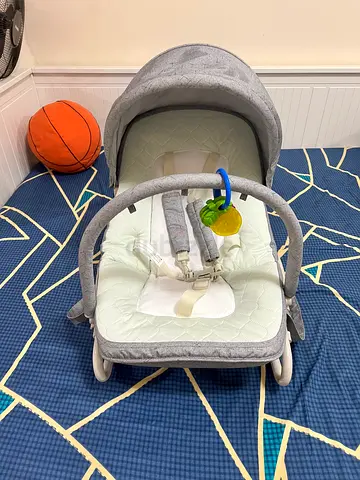 Gentle Rocker with Activity Toy for Infants