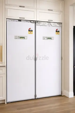 Miele built in fridge freezer set in excellent condition seperate