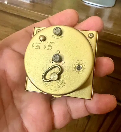 Vintage German Alarm Clock 1960