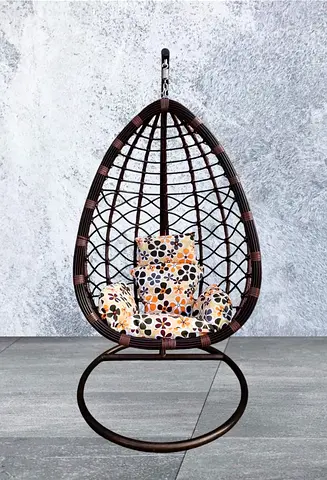 MOHAMMAD AZIM FURNITURE Stylish Hanging Egg Chair for Cozy Relaxation HEAVY DUTY MAF-1210
