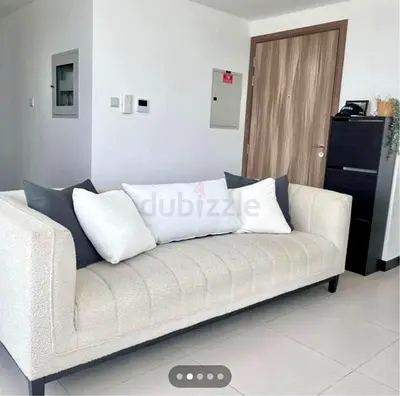 Cozy and Chic 3 Seater Cream Sofa