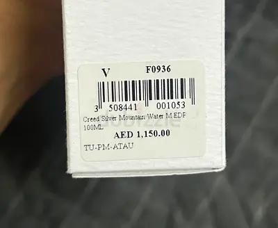 Creed Silver Orginal