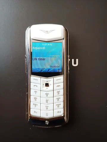 Brand New Vertu Constellation Rococo Ivory white Ceramic