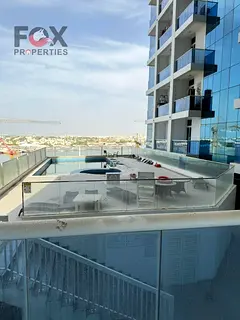 Two-bedroom apartment and a hall for sale in the towers of the oas, a large area and furnished with