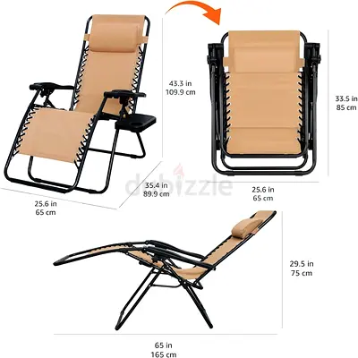 Set of two chairs with side table