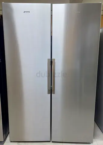 . Brand Smeg Separate Stand Fridge Freezer