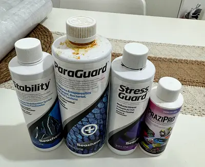 Seachem aquarium medicines