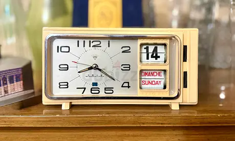 AntiqueAlarm Clock from Shanghai 1970