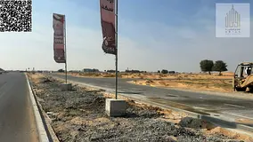 For sale: residential and investment land in the Basateen Al Surah project. The land is 500 meters a
