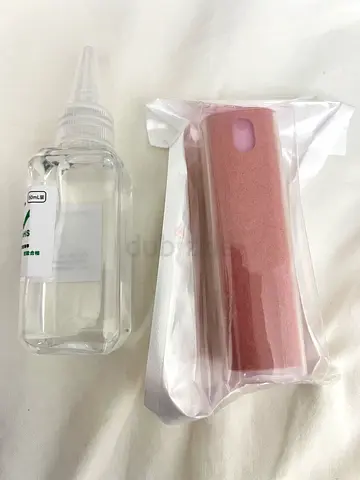 Screen cleaner portable microfiber spray