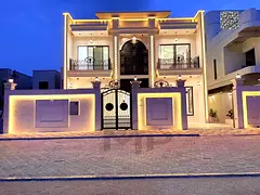 Luxury villa for sale in Al-Aliya area – luxurious design, fully equipped with air conditioning, l