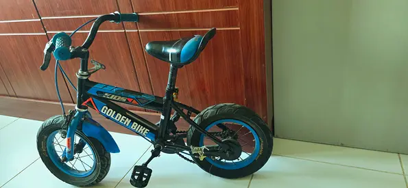 Childrens Golden Bike - Perfect for Outdoor Fun!