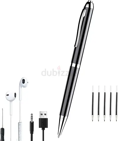 Voice Recorder, 64GB Pen Professional Voice Recorder with Voice Activation and MP3 Playback