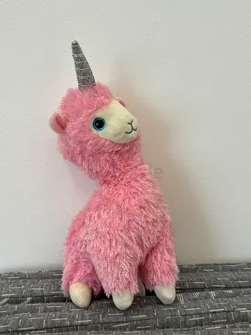Pink lama plush toy mini
