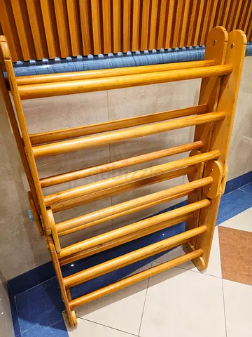 Wooden Pikler Triangle. Preloved. Worth Over AED 1,000. Selling: AED 330. Free Delivery!