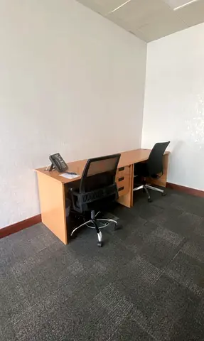 Modern Study Table and Office Chairs Set