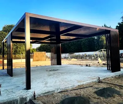 Stunning Modern Outdoor Pavilion Structure Pergola Gazebos shades