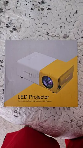 Compact LED Projector for Home Entertainment
