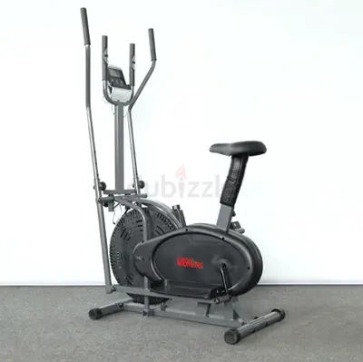 Elliptical Trainer - Electronic Meter, 100kg Load Capacity