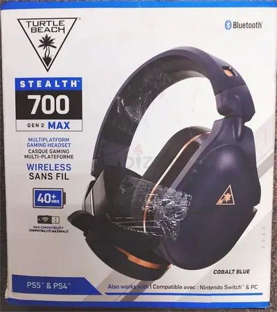 Turtle Beach Stealth 700 Gen 3 Wireless Multiplatform Amplified Gaming Headset for PC, PS5, PS4, Mob