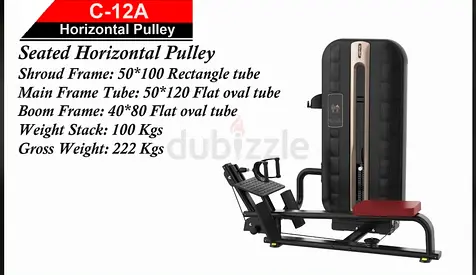 C-12A Seated Horizontal Pulley for Ultimate Workouts