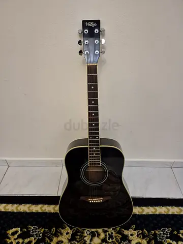 VINTAGE V400BK ACOUSTIC GUITAR