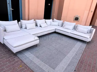 Same like new Condition Ikea Sodhremn U Shape Sofa Beige