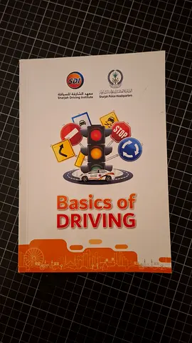 Basics of Driving - Sharjah Driving Institute theory book