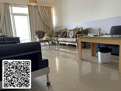 For sale: The most beautiful and largest apartment with two bedrooms, a master living room, three ba