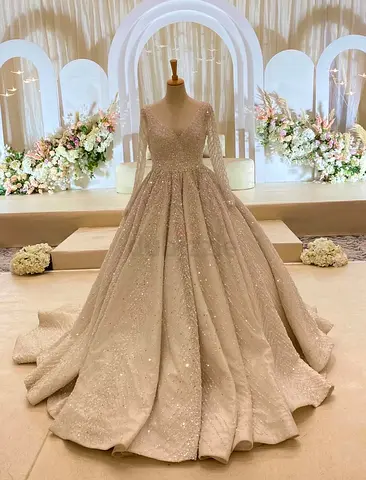 Stunning Sparkly Wedding Dress